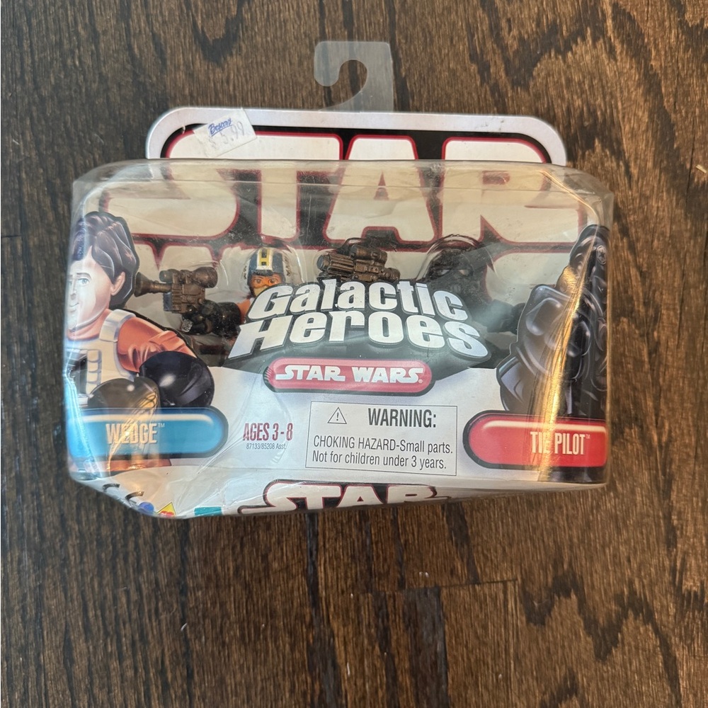 Star Wars Galactic Heroes TIE Pilot Figure - Black and Red